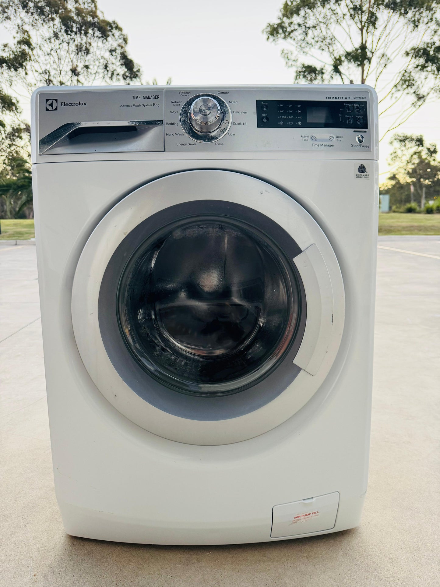 **ELECTROLUX 8 KGS FRONT LOADER WASHING MACHINE**