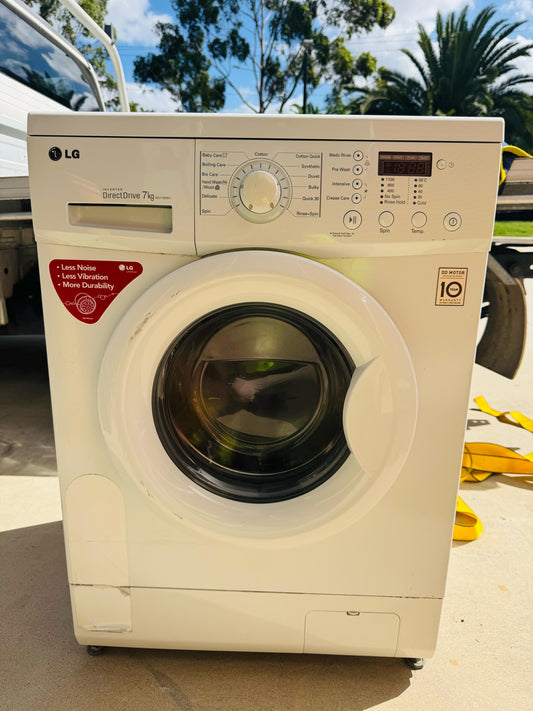 **LG 7KGS FRONT LOADER WASHING MACHINE**