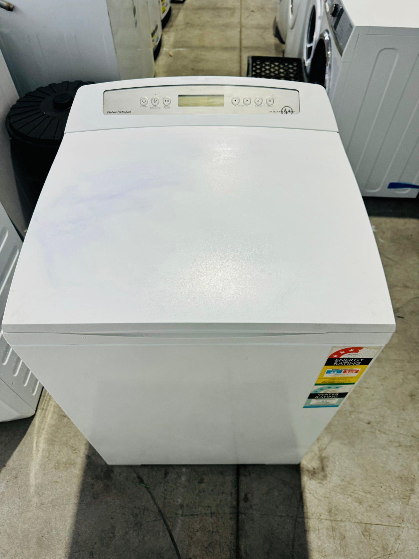 **FISHER & PAYKEL 8KGS TOP LOADER WASHING MACHINE**