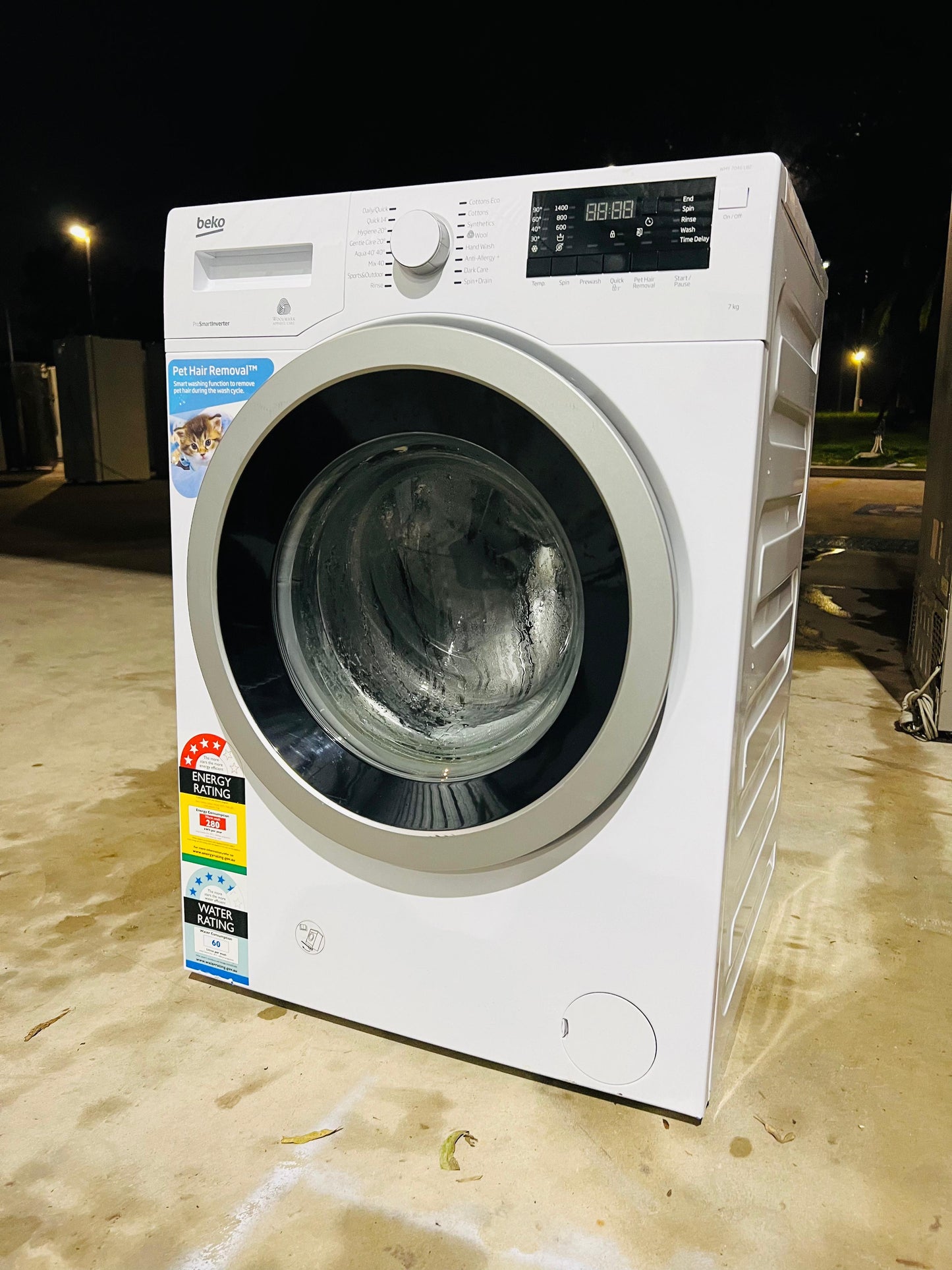 **BEKO 7KGS FRONT LOADER WASHING MACHINE**