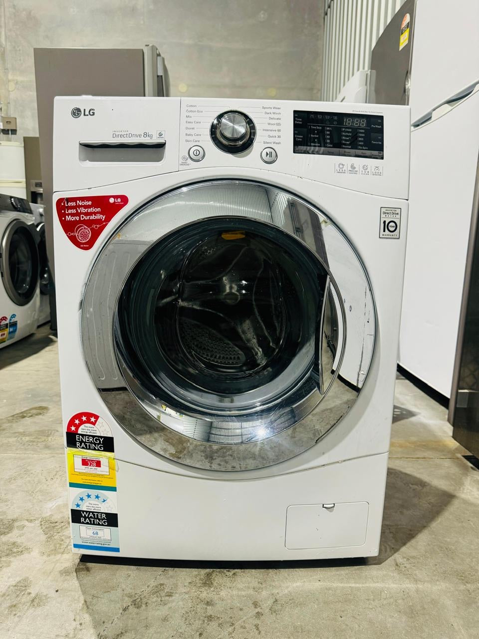 **LG 8KGS FRONT LOADER WASHING MACHINE**