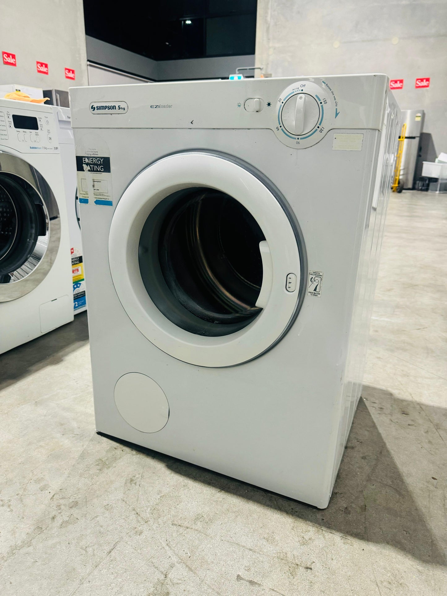 **SIMPSON 5KGS DRYER**