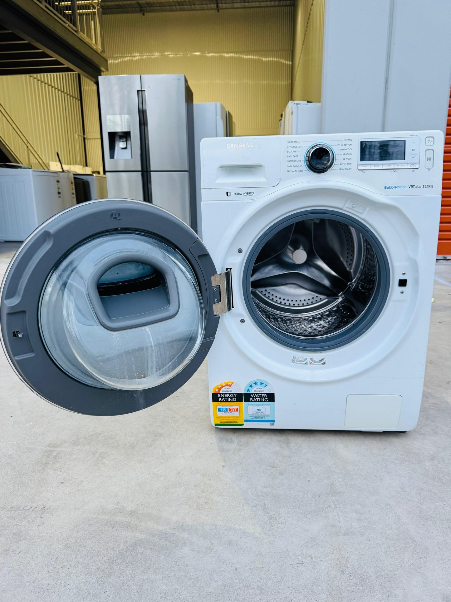 **SAMSUNG 11KGS FRONT LOADER WASHING MACHINE**