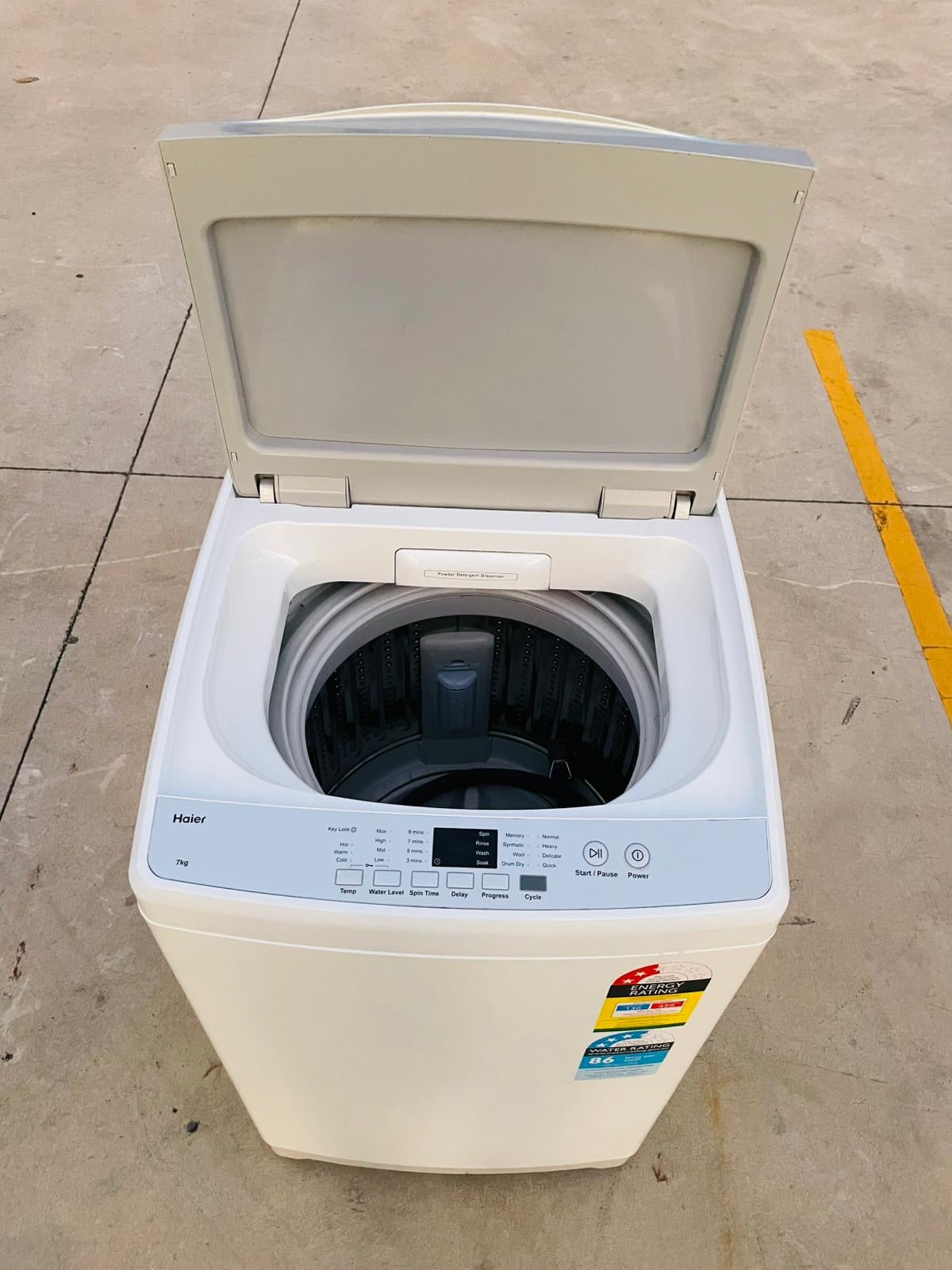 **HAIER 7 KGS TOP LOADER WASHING MACHINE**