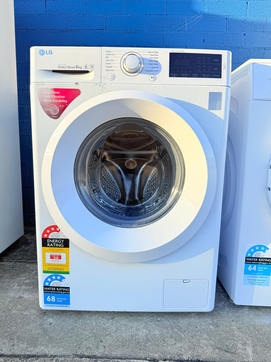 **LG 8KGS FRONT LOADER WASHING MACHINE**
