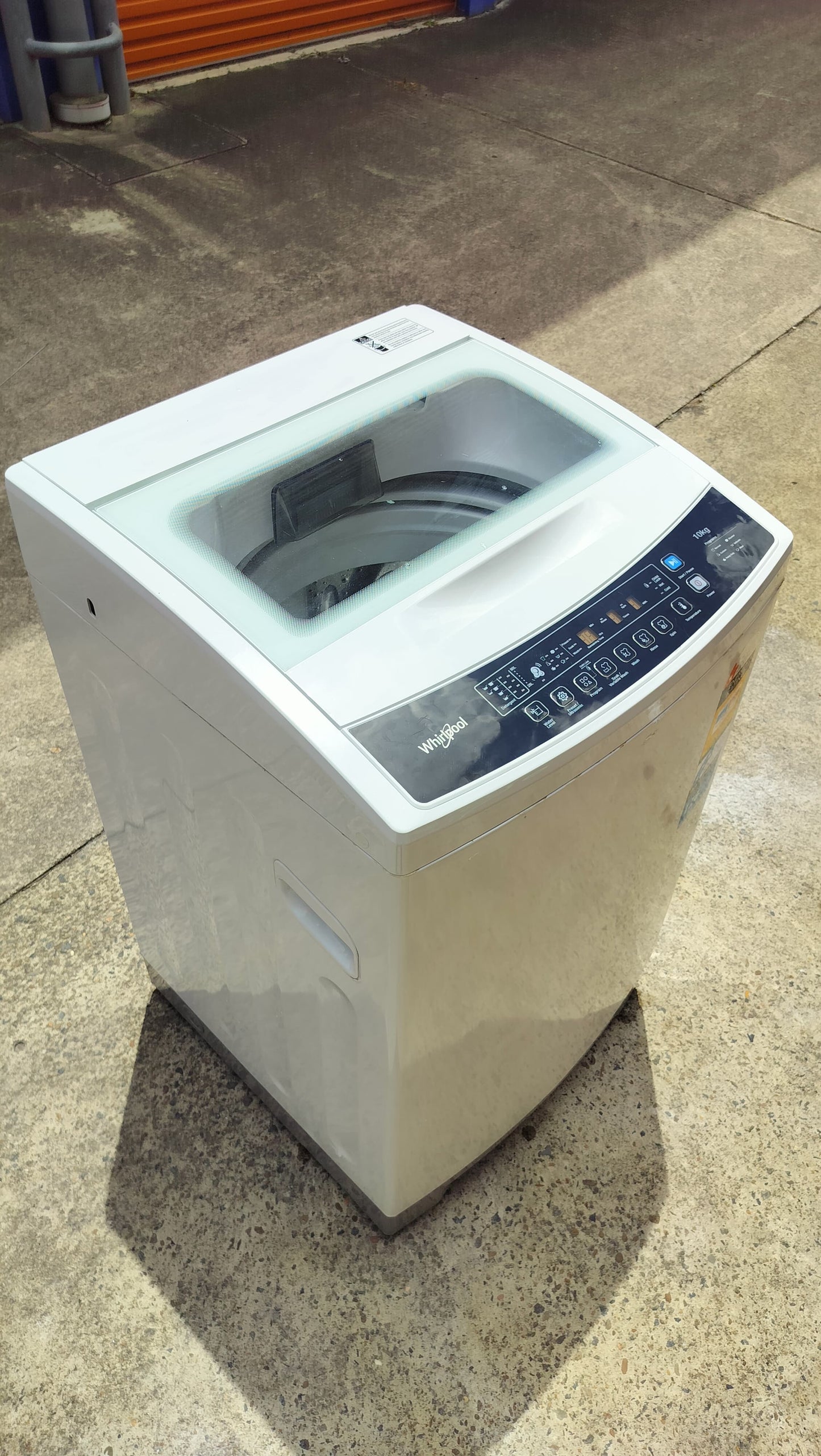 **WHIRLPOOL 10 KGS TOP LOADER WASHING MACHINE**