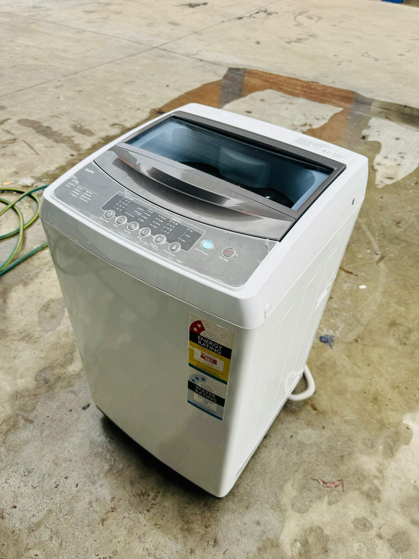 **ESATTO 5.5KGS TOP LOADER WASHING MACHINE**