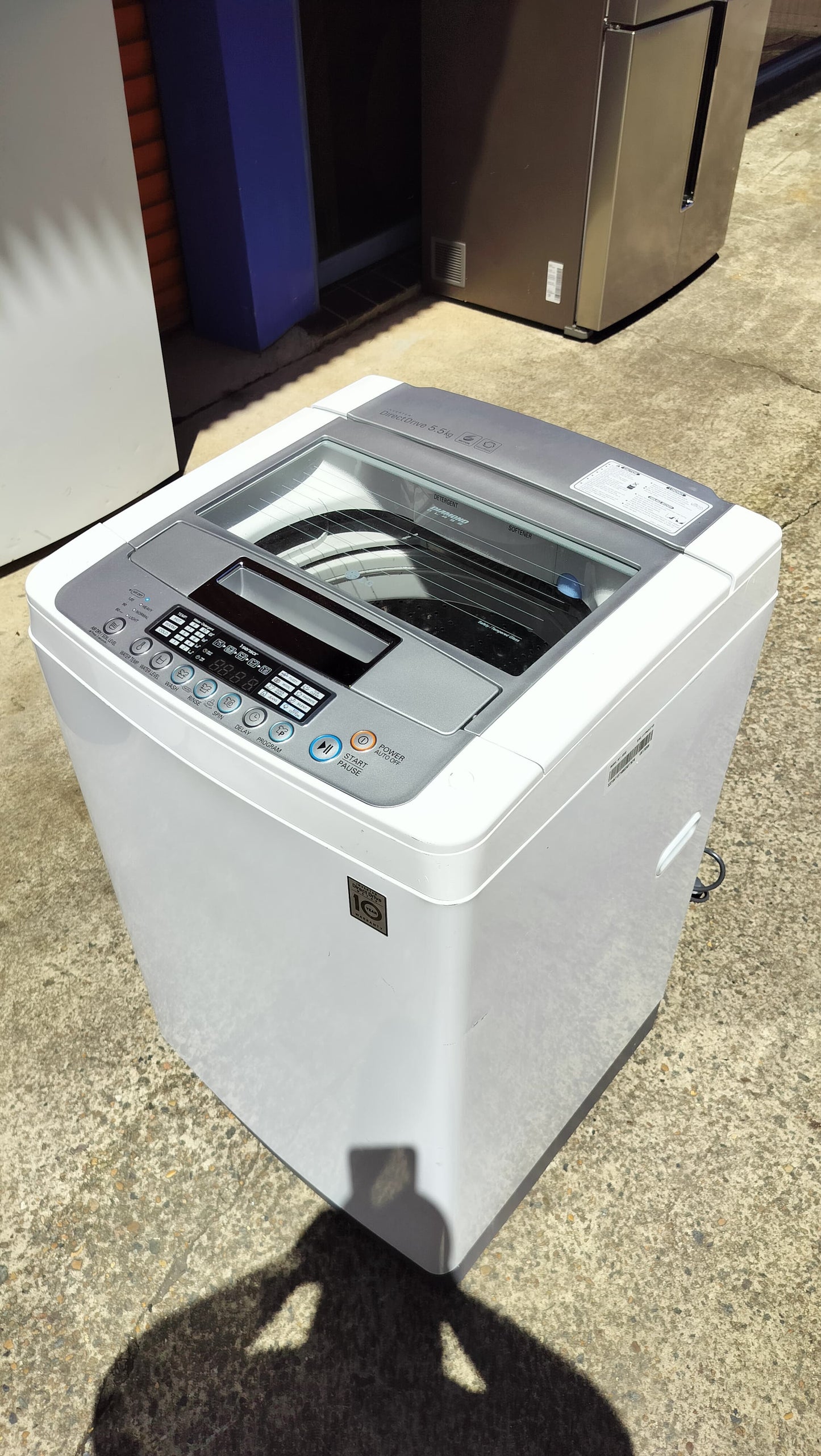 **LG 5.5KGS TOP LOADER WASHING MACHINE**