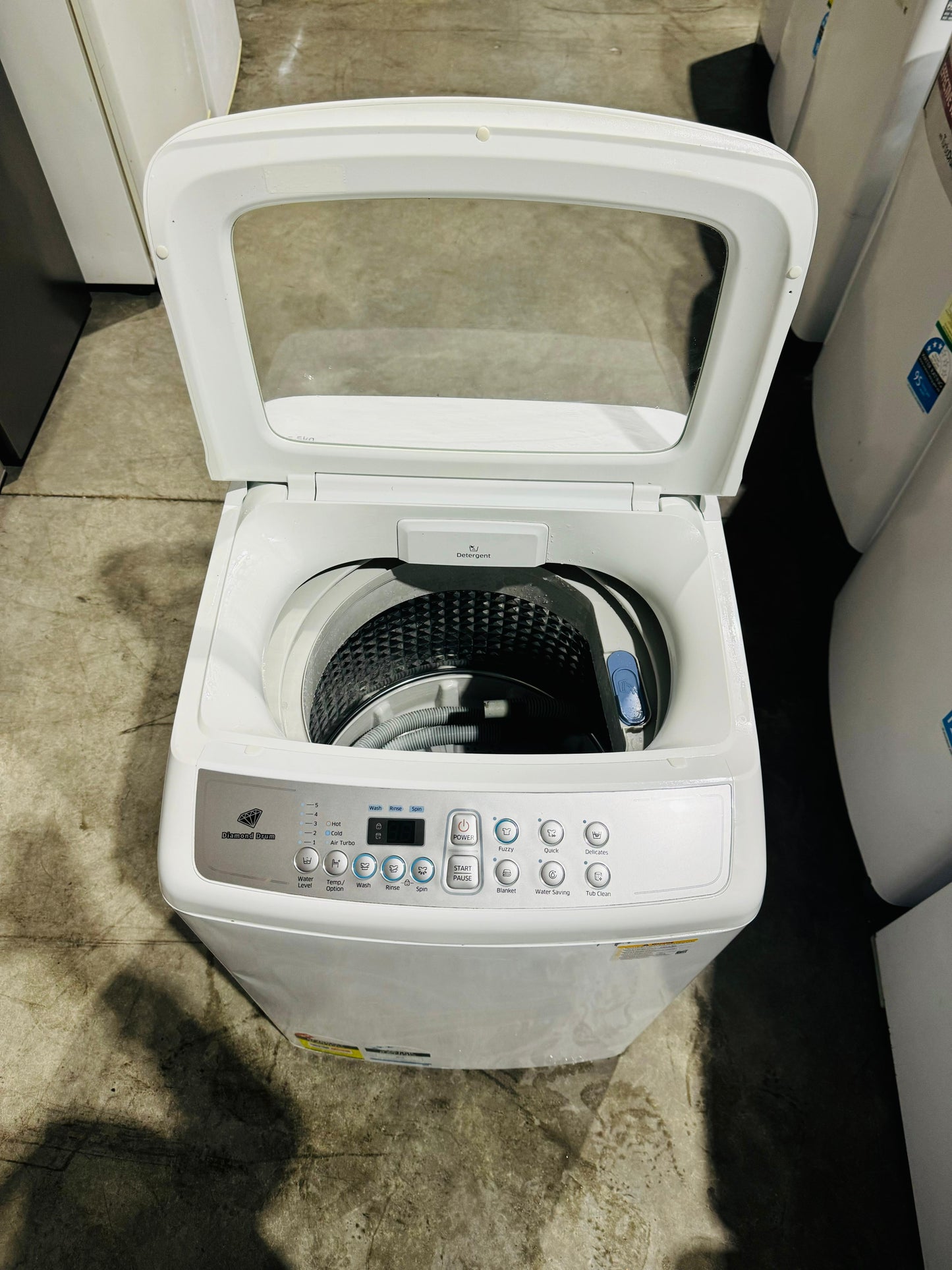 **SAMSUNG 5.5KGS TOP LOADER WASHING MACHINE**