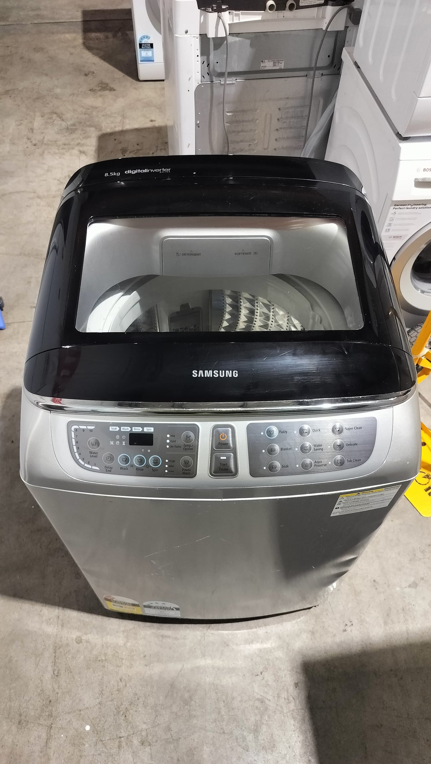 **SAMSUNG 8.5 KGS TOP LOADER WASHING MACHINE **