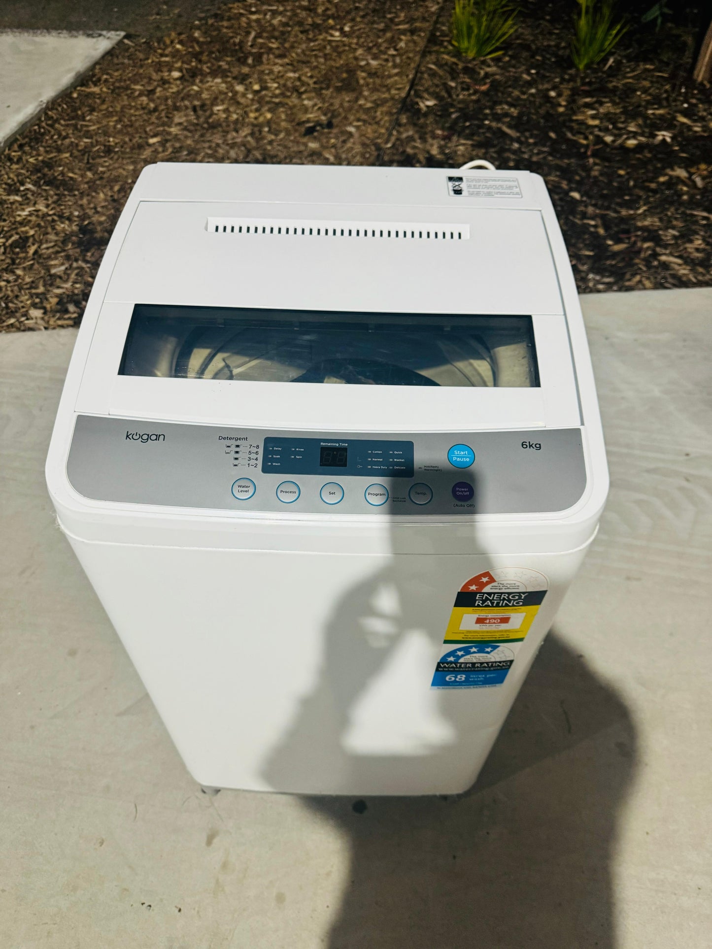 **KOGAN 6KGS TOP LOADER WASHING MACHINE**