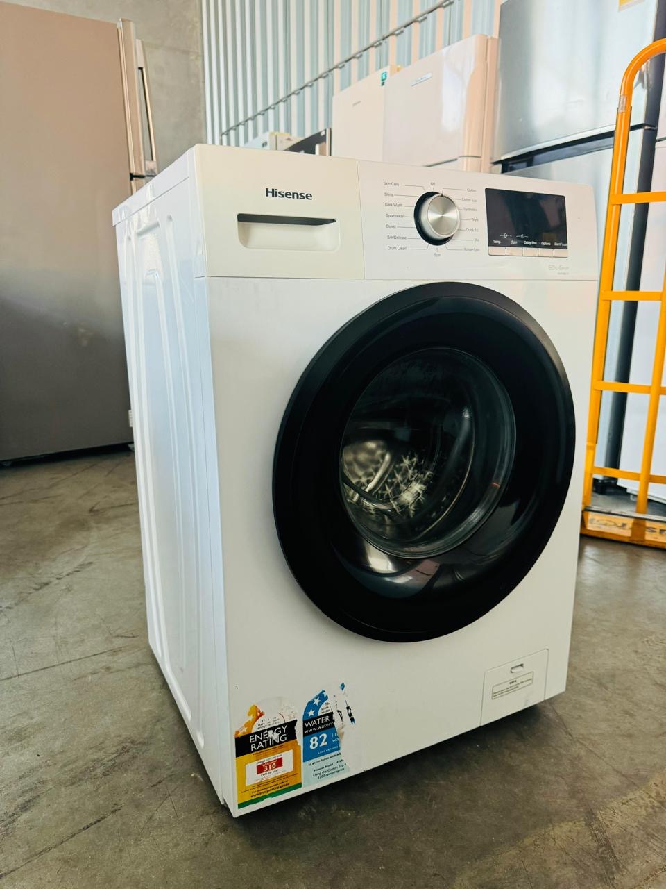 **HISENSE 8KGS FRONT LOADER WASHING MACHINE**