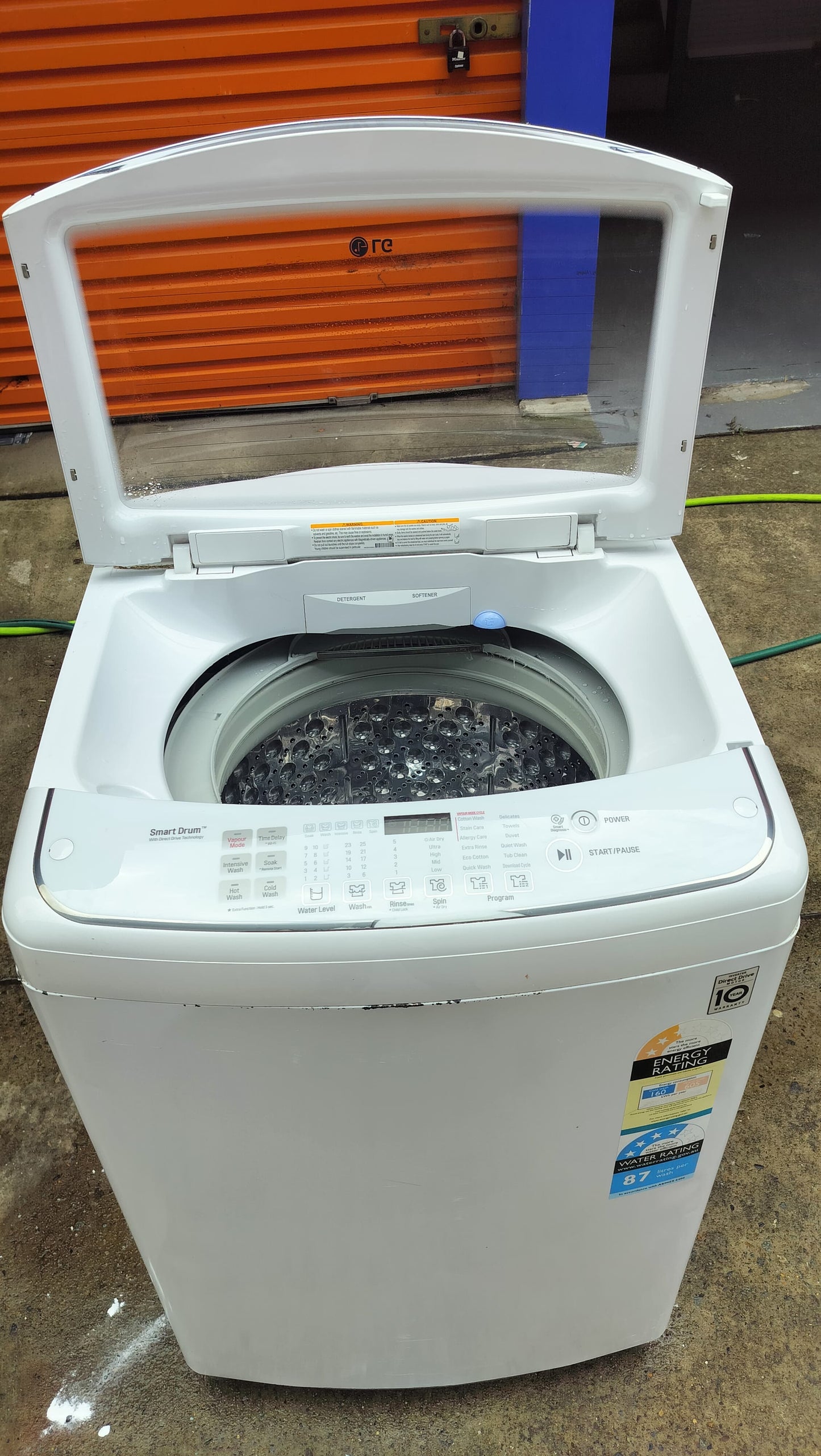 **LG 8.5 KGS TOP LOADER WASHING MACHINE**