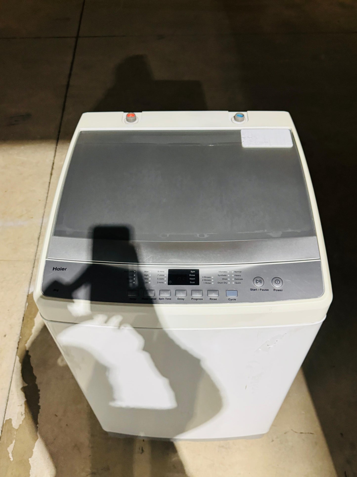 **HAIER 8KGS TOP LOADER WASHING MACHINE**