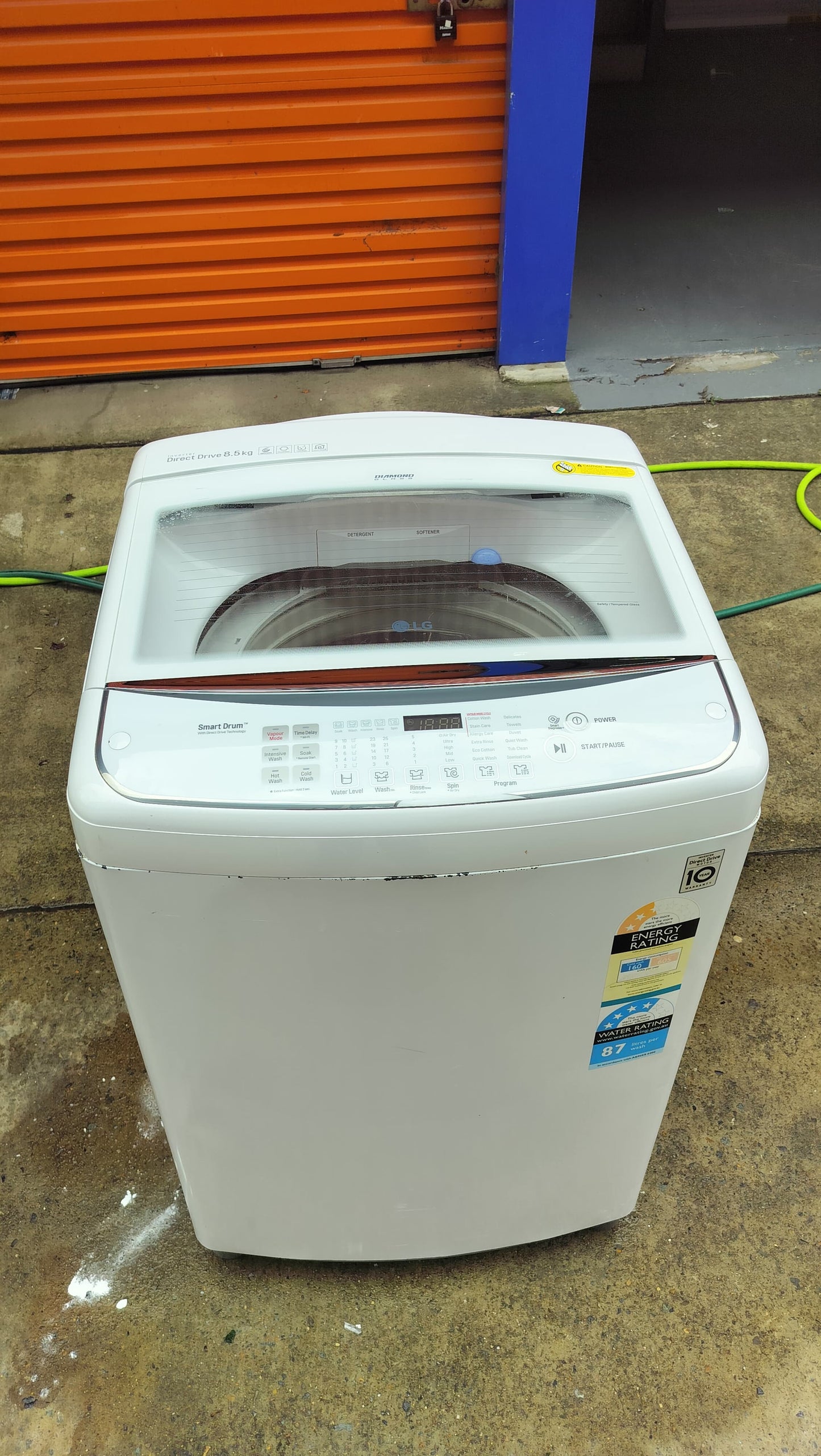 **LG 8.5 KGS TOP LOADER WASHING MACHINE**