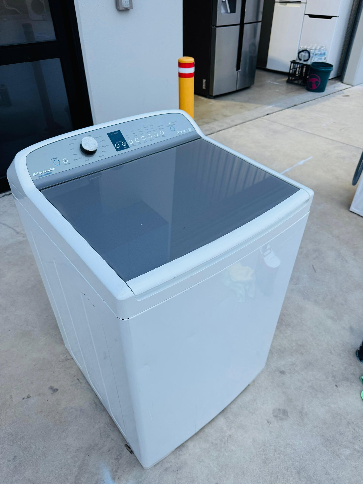 **FISHER & PAYKEL 10 KGS WASHSMART TOP LOADER WASHING MACHINE**