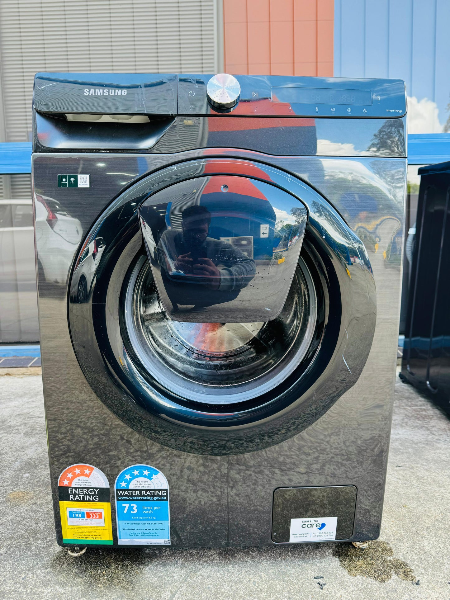 **SAMSUNG 8.5KGS FRONT LOADER WASHING MACHINE**