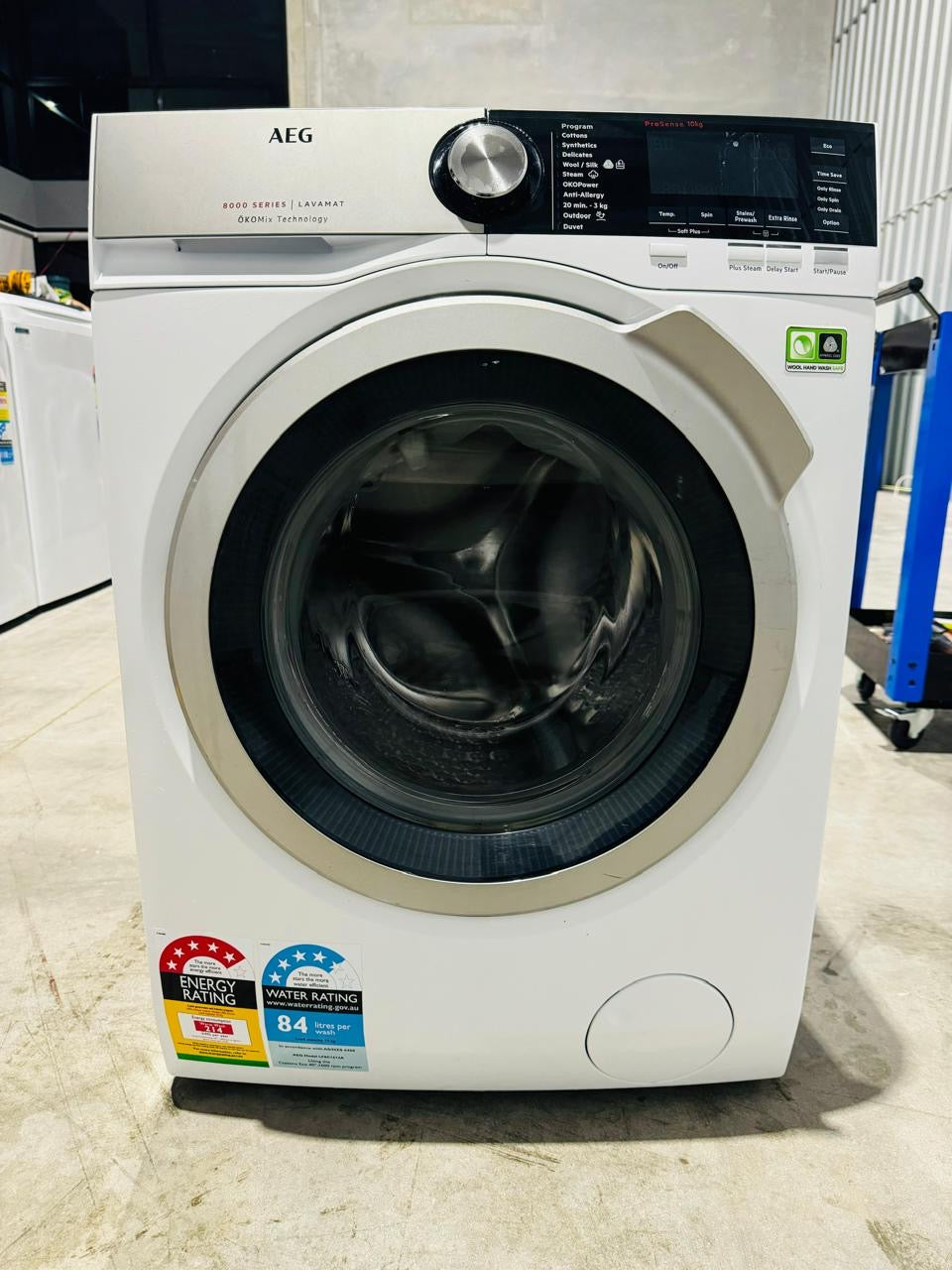 **AEG 10KGS FRONT LOADER WASHING MACHINE**