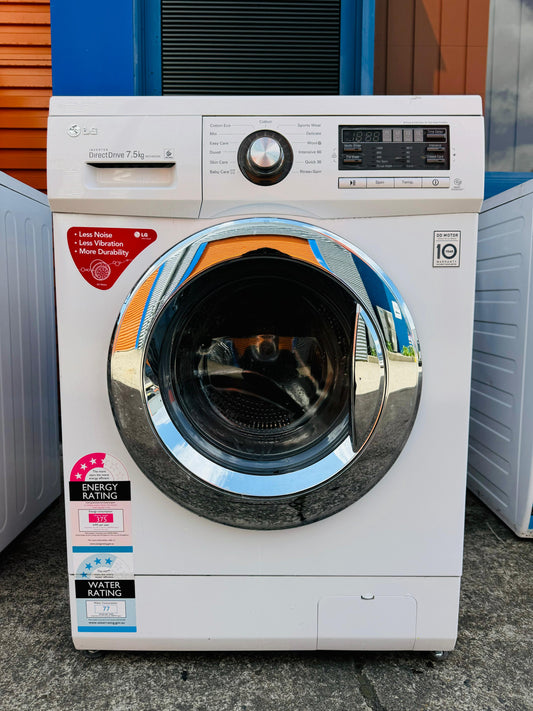 **LG 7.5KGS FRONT LOADER WASHING MACHINE**