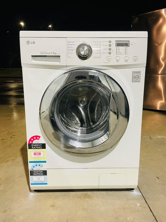 **LG 7.5 KGS FRONT LOADER WASHING MACHINE**