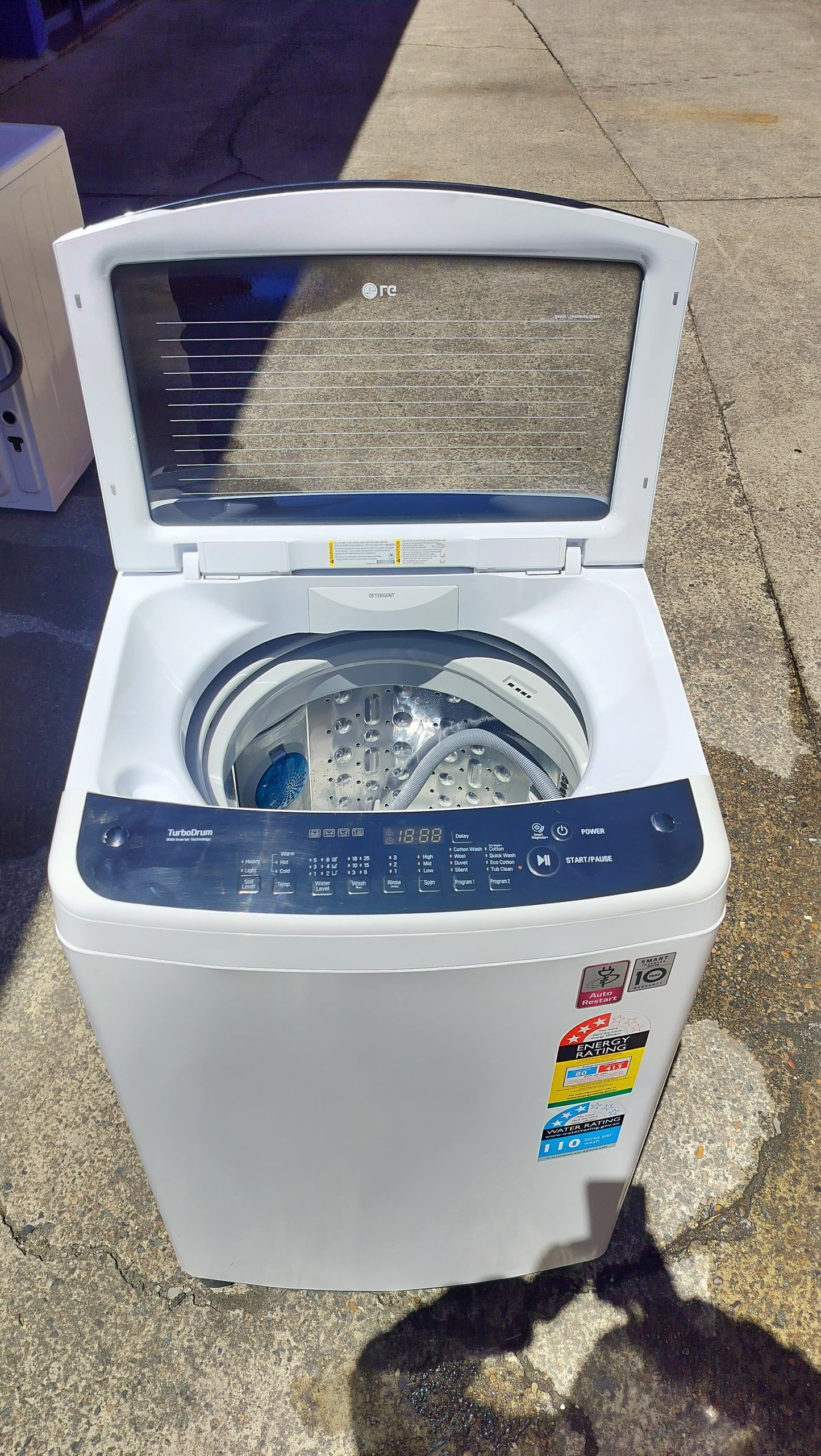 **LG 7.5kg TOP LOADER WASHING MACHINE**