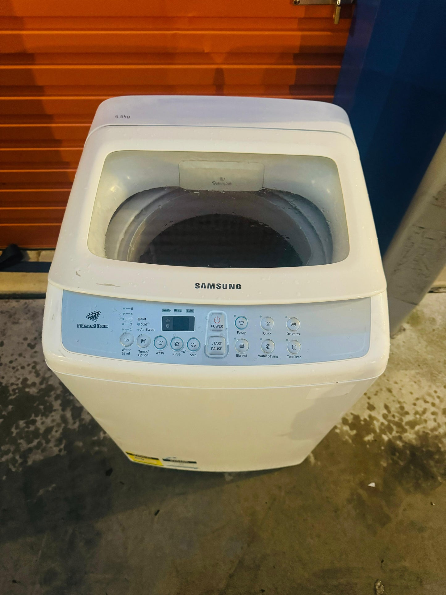 **SAMSUNG 5.5KGS TOP LOADER WASHING MACHINE**