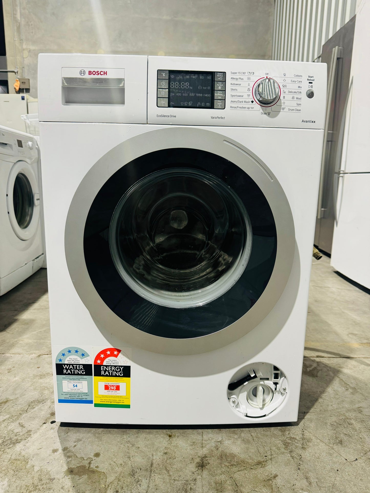 **BOSCH 7.5KGS FRONT LOADER WASHING MACHINE**