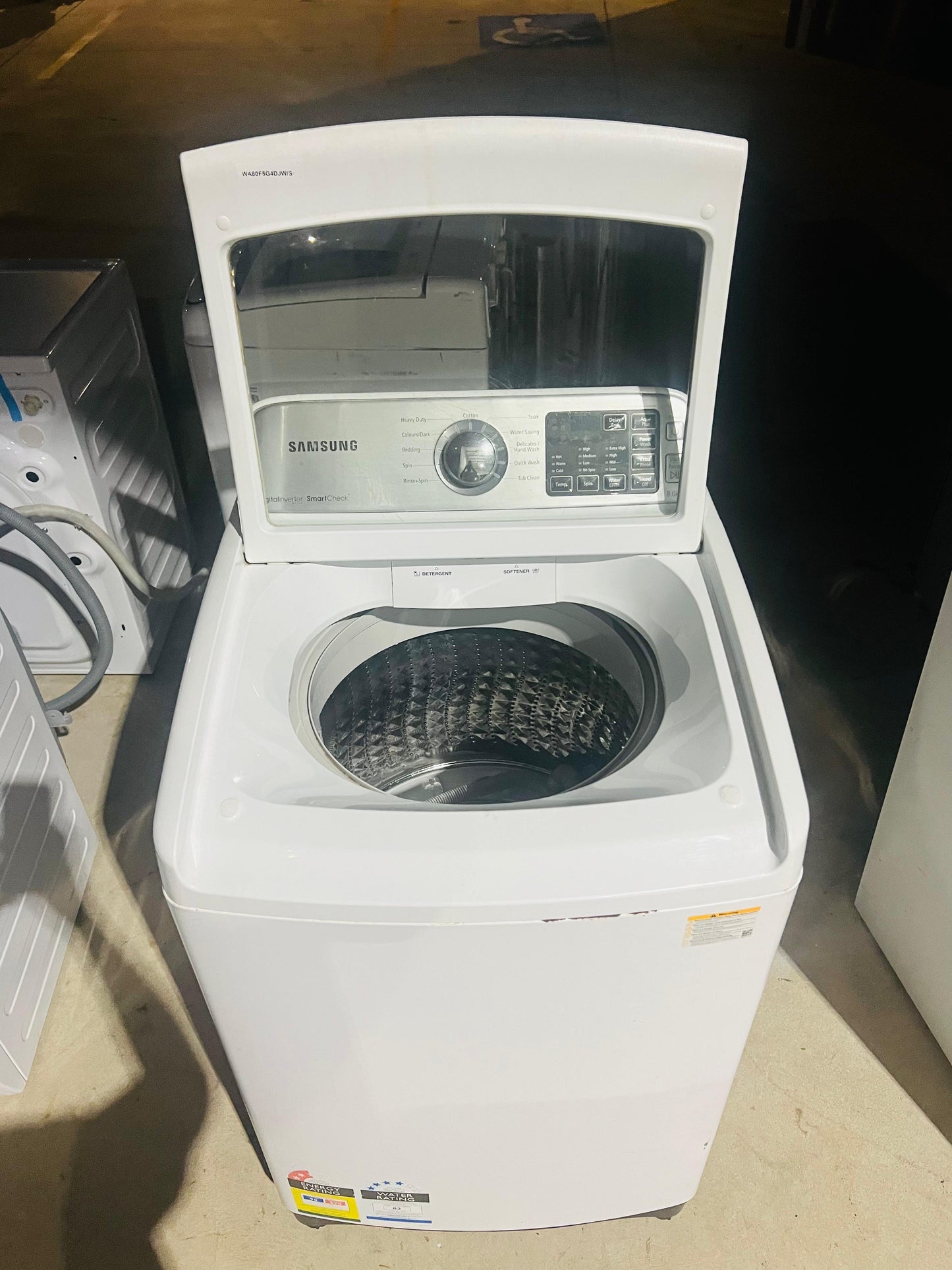 **SAMSUNG 8KGS TOP LOADER WASHING MACHINE**