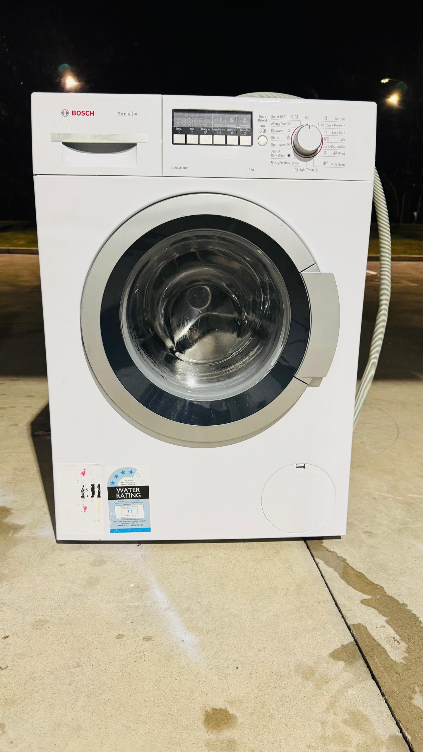 **BOSCH 7KGS FRONT LOADER WASHING MACHINE**