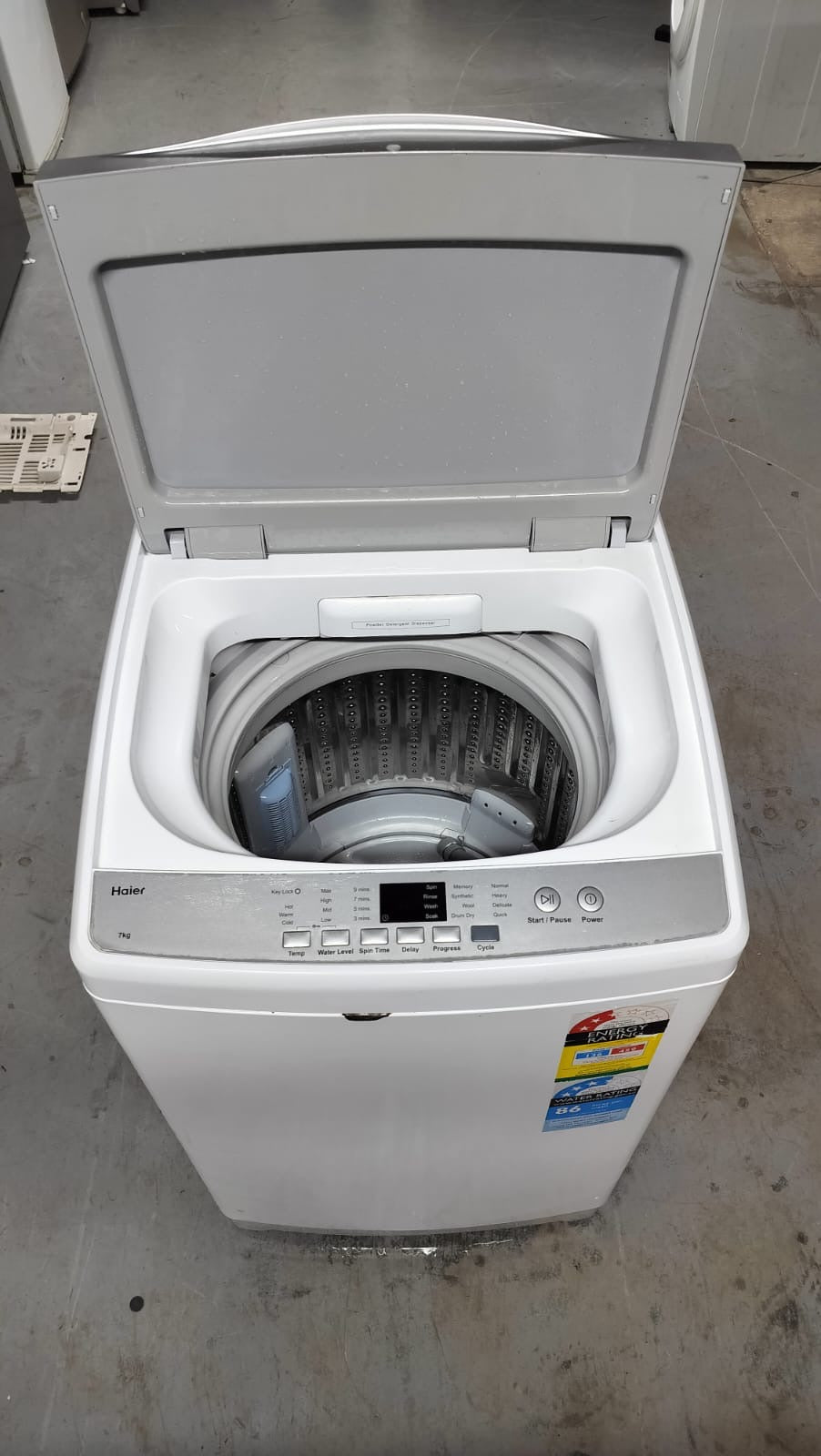 **HAIER 7 KGS TOPLOADER WASHING MACHINE**