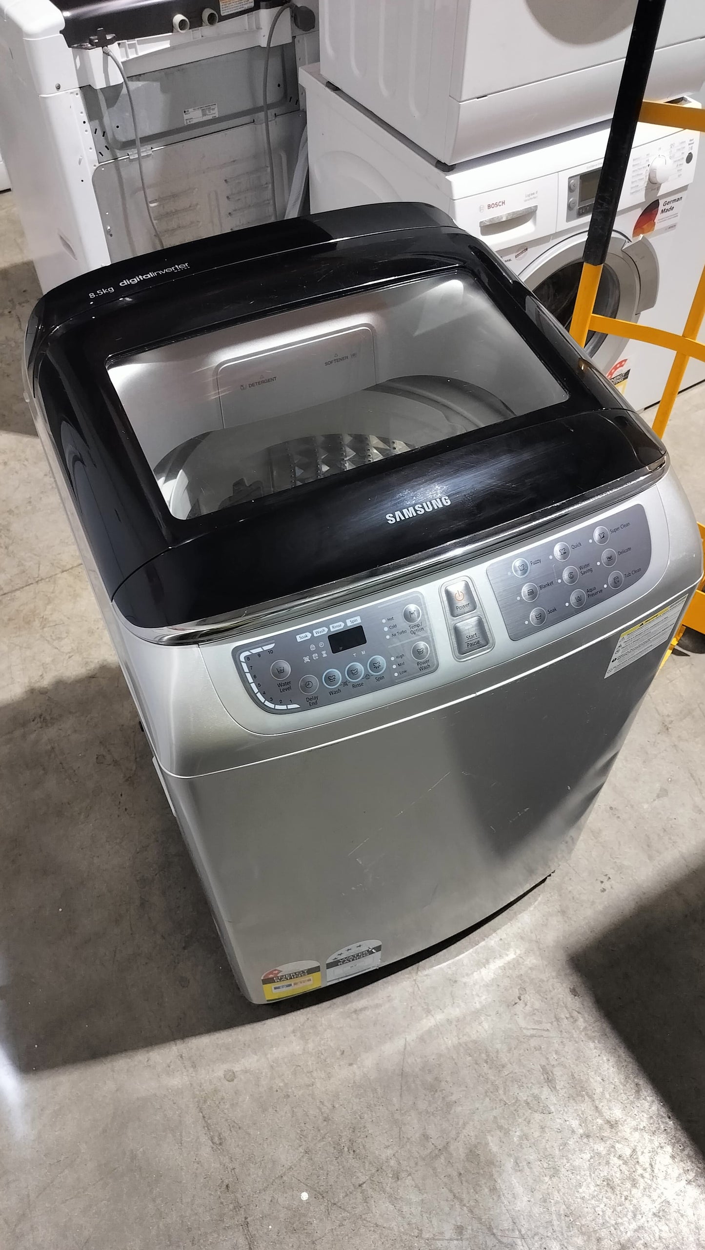 **SAMSUNG 8.5 KGS TOP LOADER WASHING MACHINE **