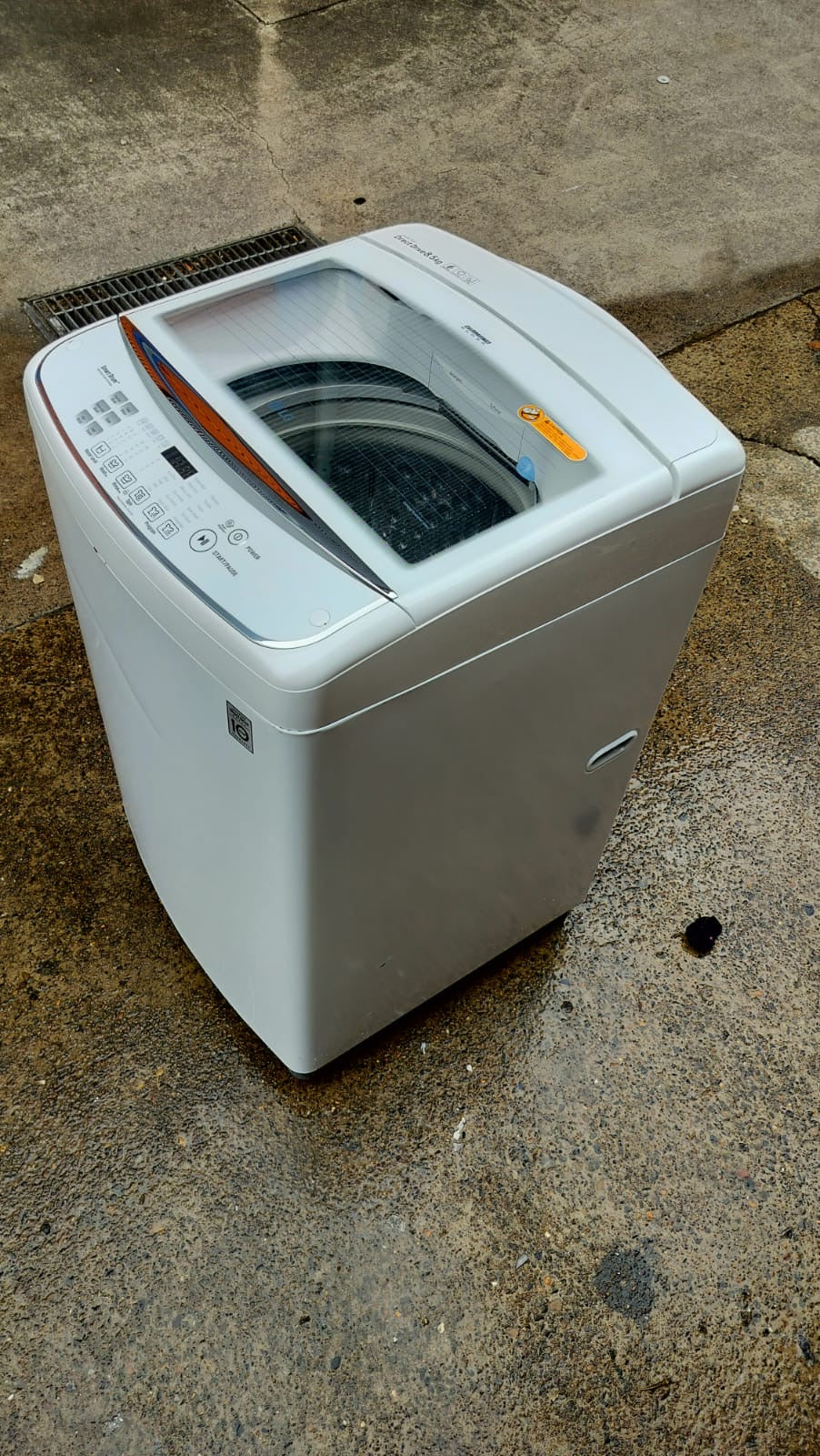 **LG 8.5 KGS TOPLOADER WASHING MACHINE**