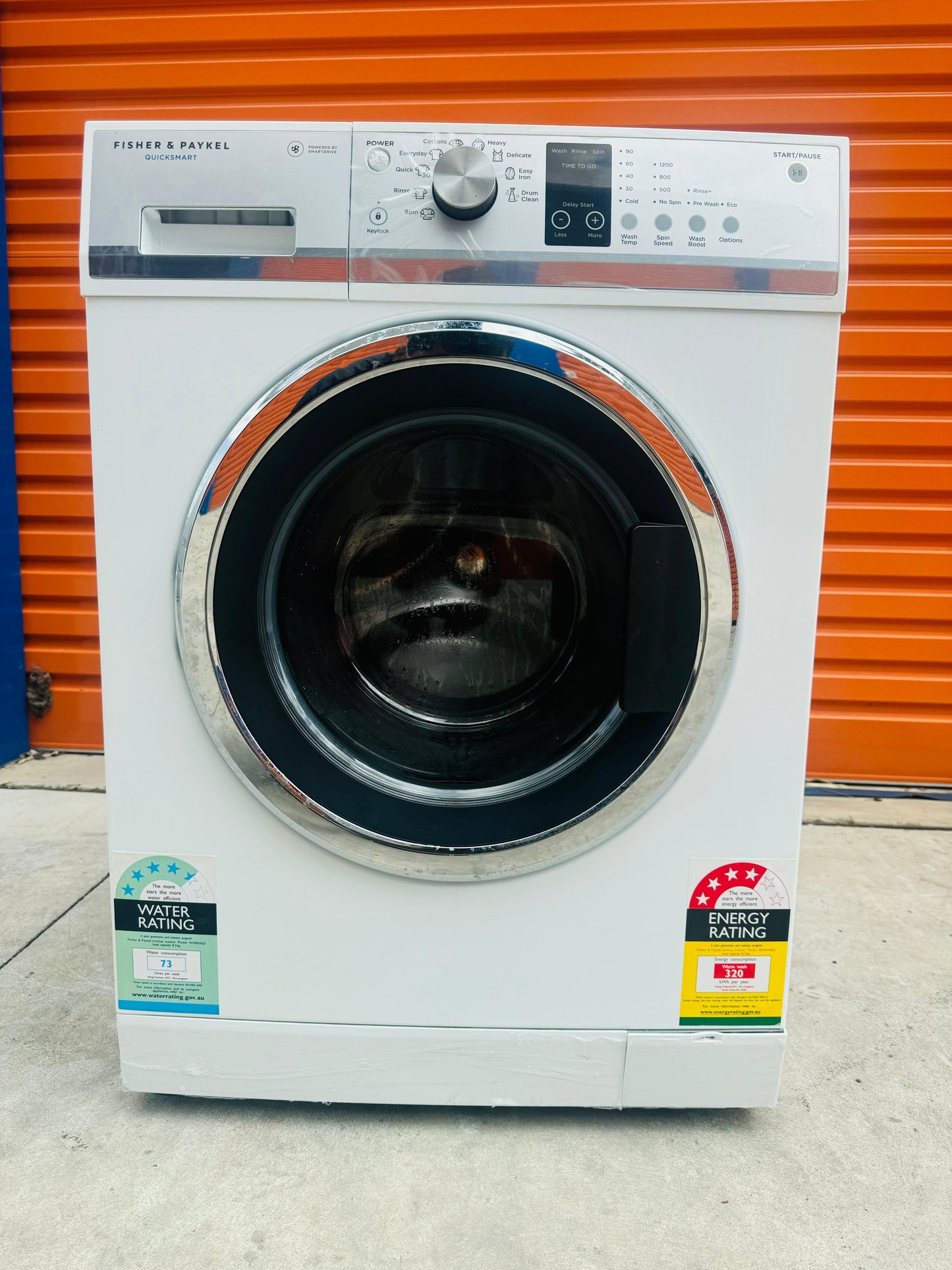 **FISHER & PAYKEL 8.5KGS FRONT LOADER WASHING MACHINE**