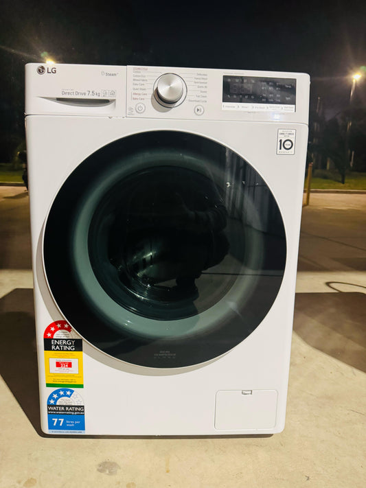 **LG 7.5KGS FRONT LOADER WASHING MACHINE**