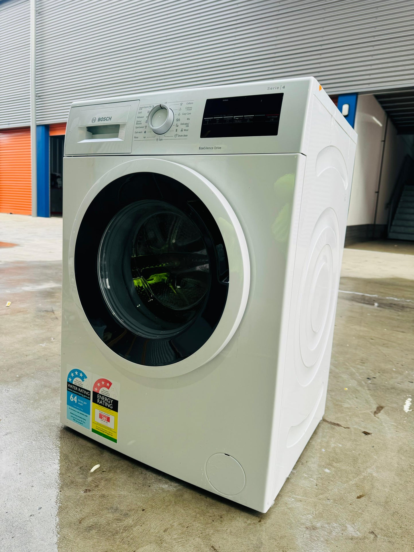 **BOSCH 7.5KGS FRONT LOADER WASHING MACHINE**