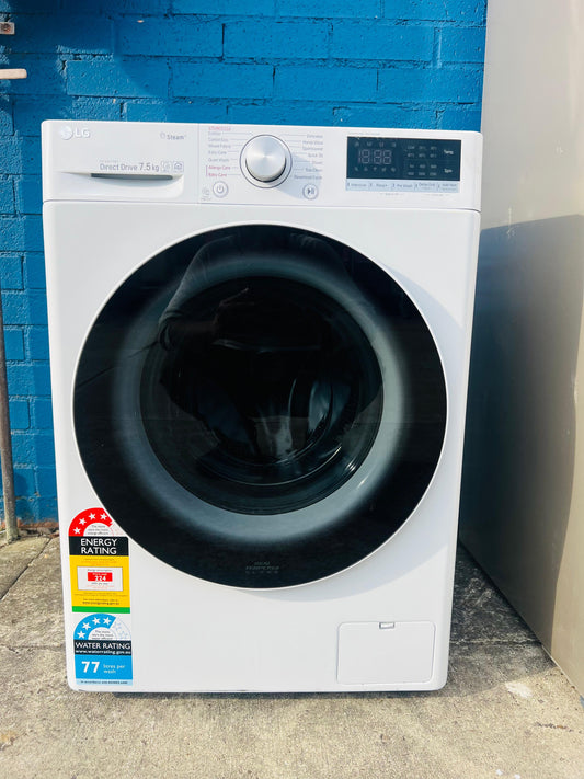 **LG 7.5 KGS FRONT LOADER WASHING MACHINE**