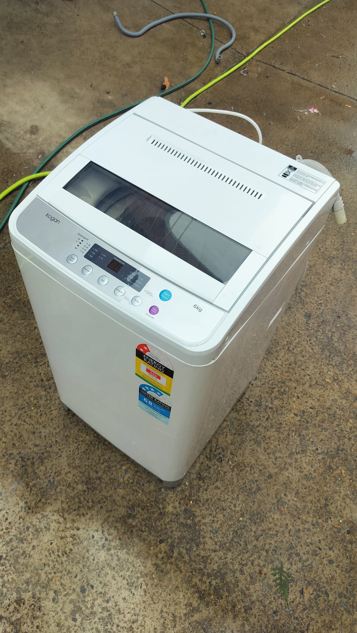 **KOGAN 6 KGS TOPLOADER WASHING MACHINE**