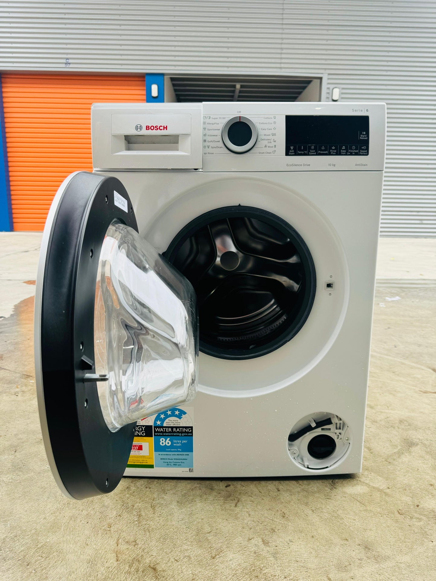 **BOSCH 10KGS FRONT LOADER WASHING MACHINE**