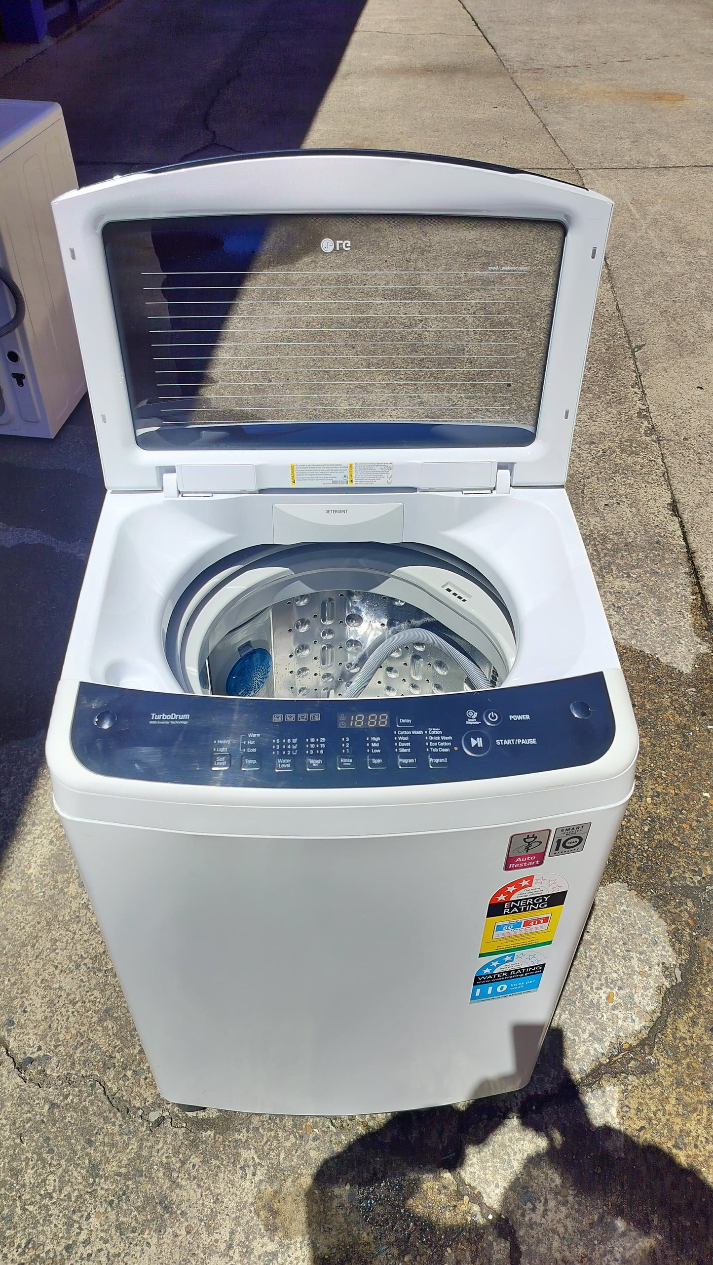 **LG 7.5kg TOP LOADER WASHING MACHINE**