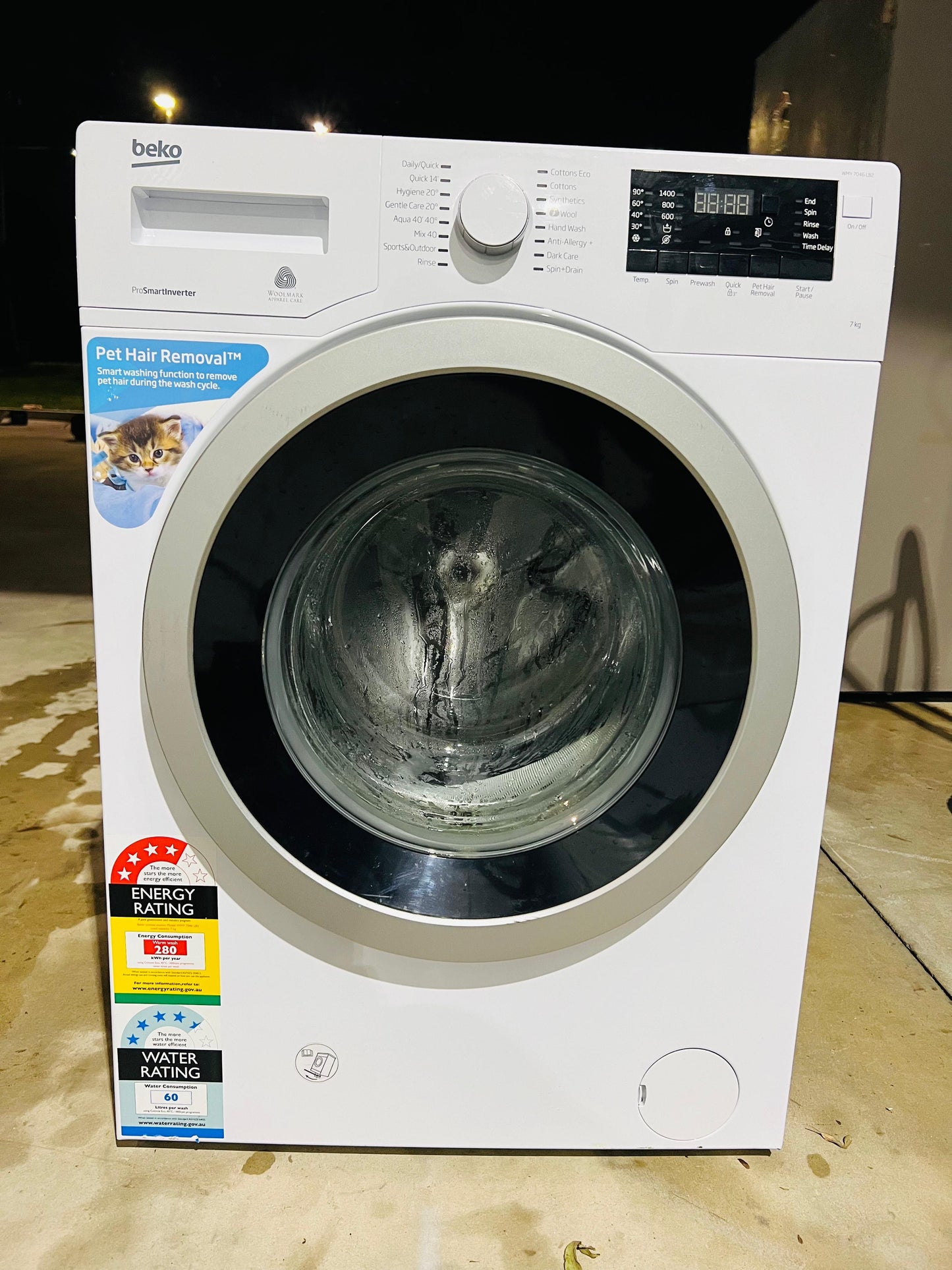 **BEKO 7KGS FRONT LOADER WASHING MACHINE**