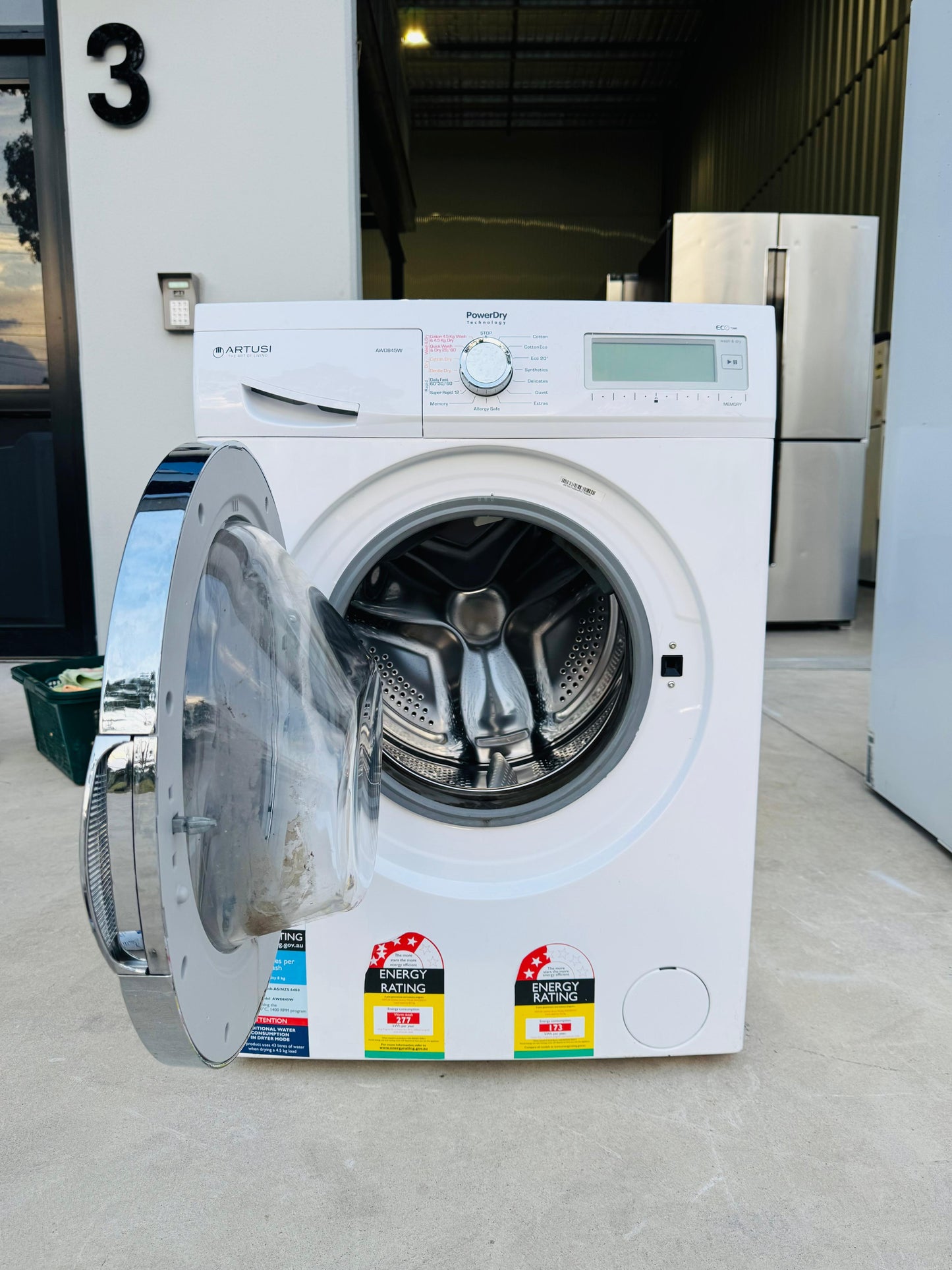 **ARTUSI 8 KGS WASHING MACHINE**