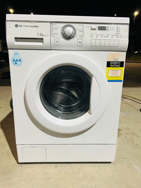 **LG 7.5 KGS FRONT LOADER WASHING MACHINE**