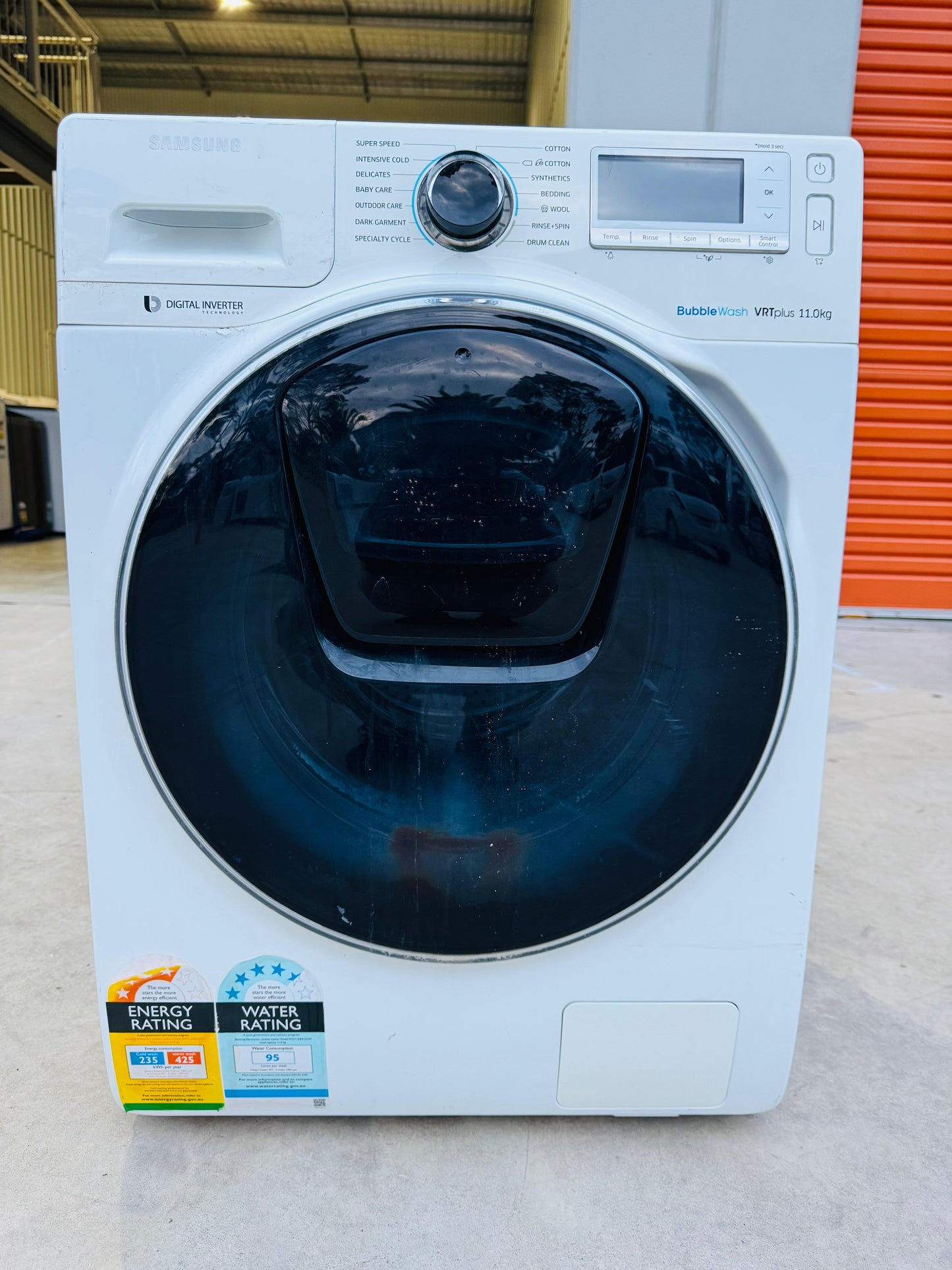 **SAMSUNG 11KGS FRONT LOADER WASHING MACHINE**