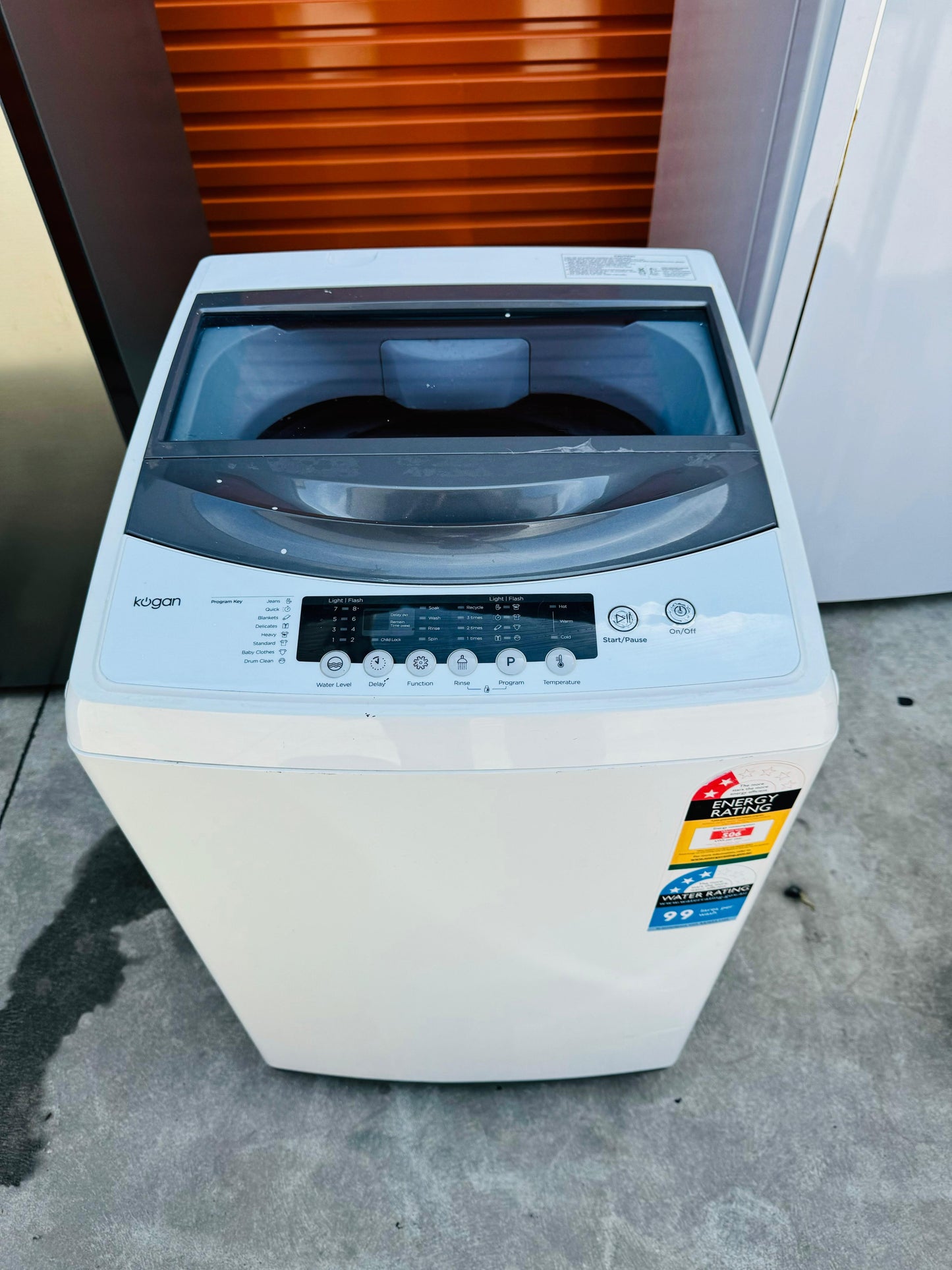 **KOGAN 7KGS TOP LOADER WASHING MACHINE**