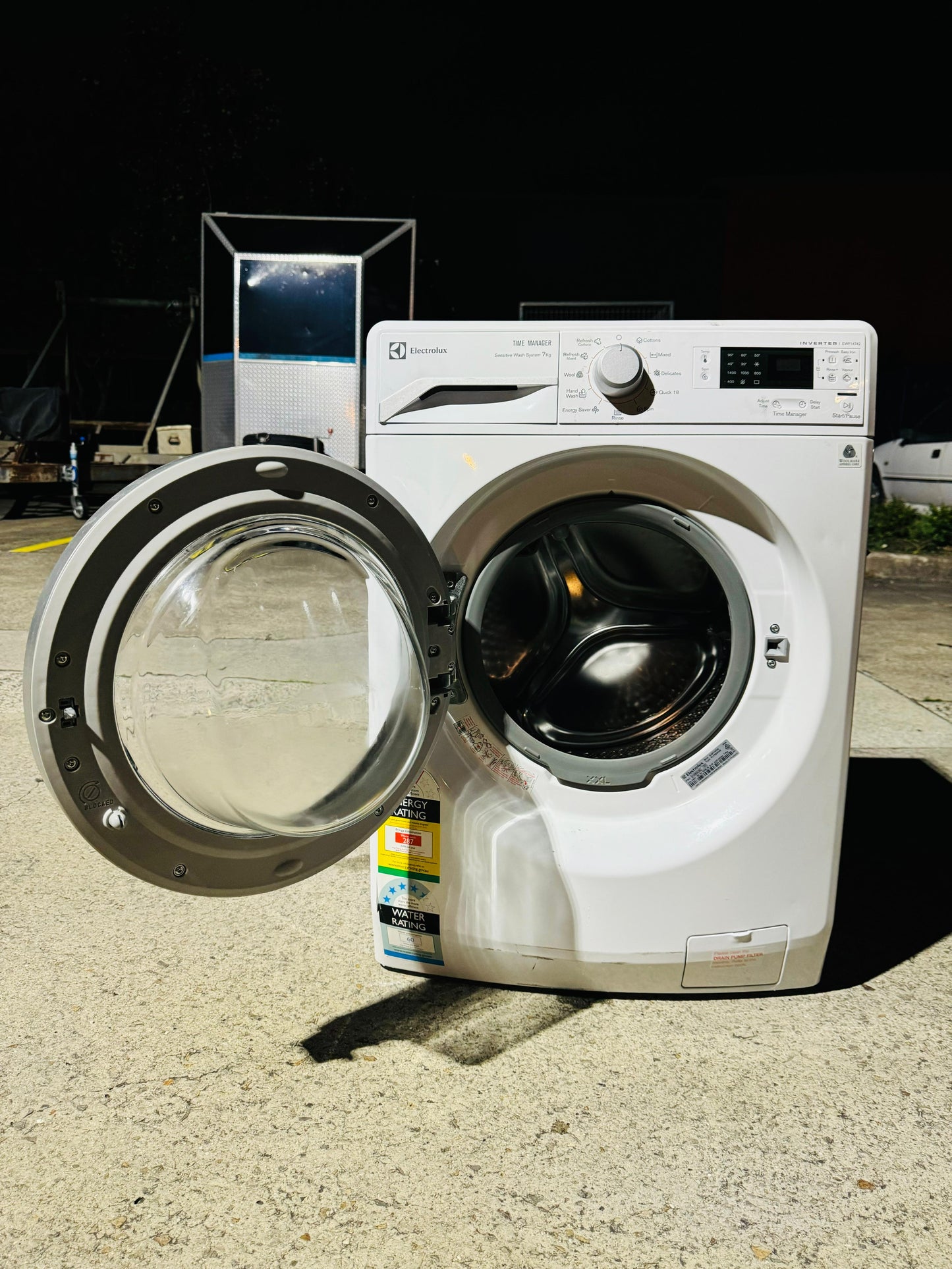 **ELECTROLUX 7 KGS FRONT LOADER WASHING MACHINE**