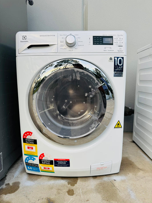 **ELECTROLUX 7.5 KGS FRONT LOADER WASHING MACHINE**