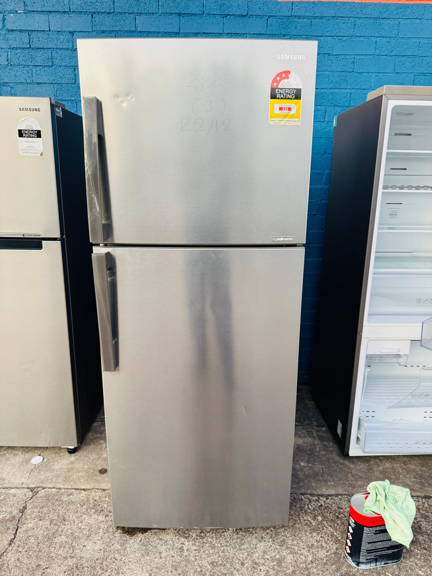 **SAMSUNG 393 LITRES FRIDGE FREEZER**