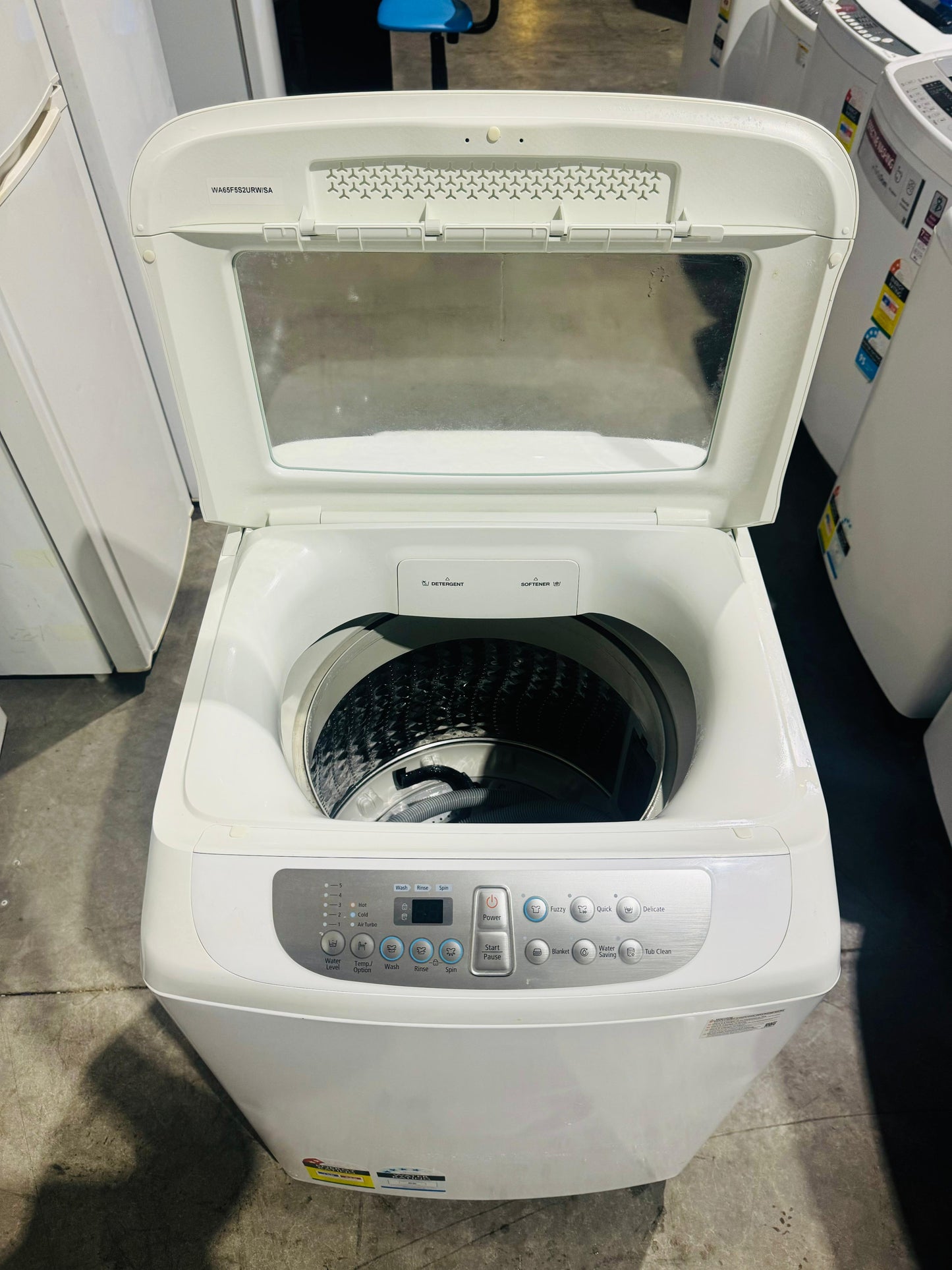 **SAMSUNG 6.5 KGS TOP LOADER WASHING MACHINE**