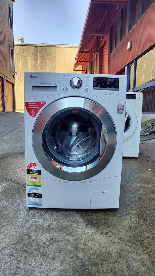 **LG 8.5kg FRONT LOADER WASHING MACHINE**