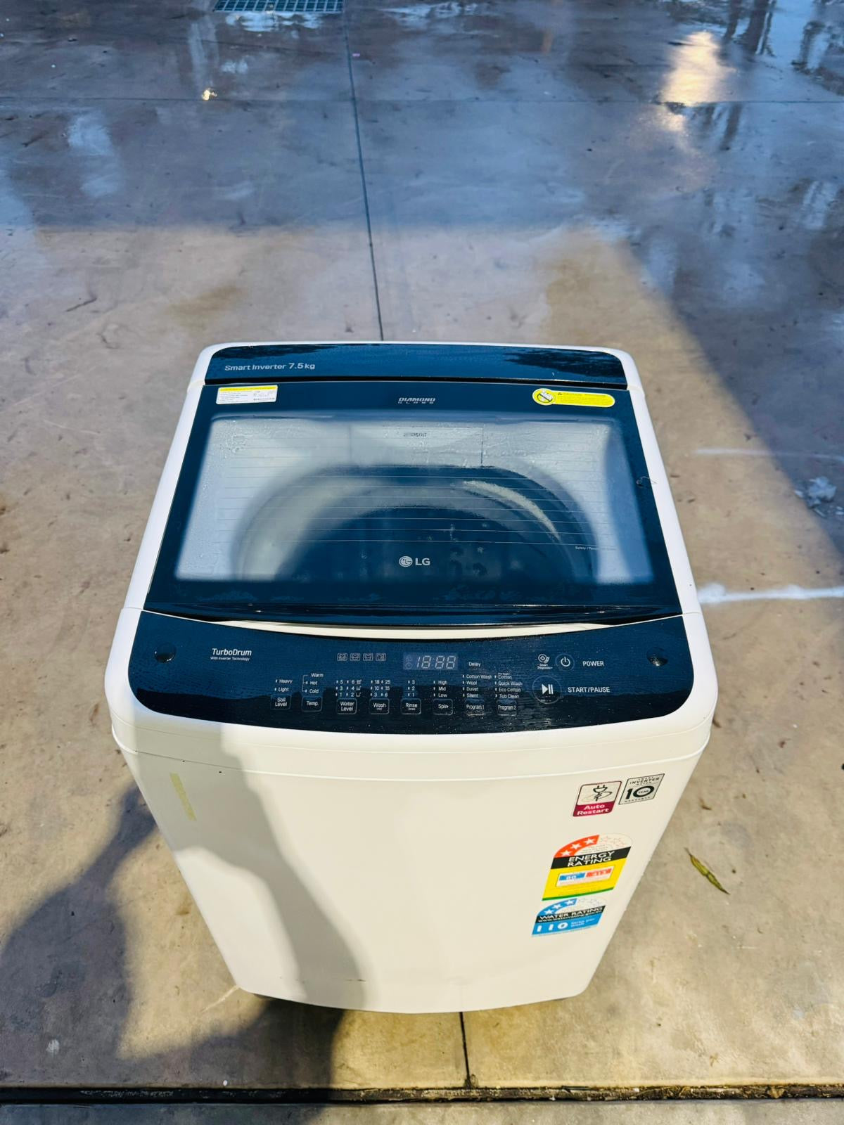 **LG 7.5 KGS TOP LOADER WASHING MACHINE**